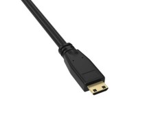 Mini-HDMI to HMDI Cable with Ethernet – 1.5ft / 3ft / 6ft / 10ft / 15ft