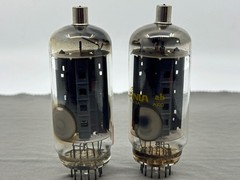 Matched Pair Sylvania 6LB6 Beam Power Amp Vacuum Tube Tests NOS on TV-7U