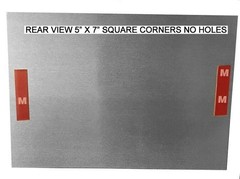 Package Delivery Instructions Sign METAL MS023