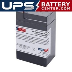 EverExceed AM6-4.5 6V 4.5Ah F1 Replacement Battery