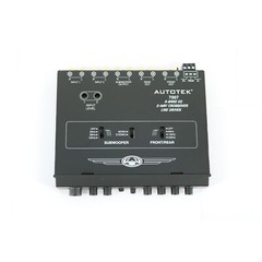 Autotek Car Audio Equalizer 4-Band / 9-Volt Line-Driver Multiple-Source Signal