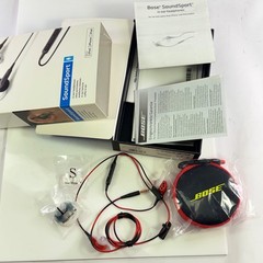 Bose SoundSport In-Ear Headphones Power Red Apple iOS MFi Open Box Complete