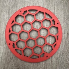 Universal Custom 6.5″ Speaker Grills (Pair) Heavy Duty Multiple Designs/ Colors