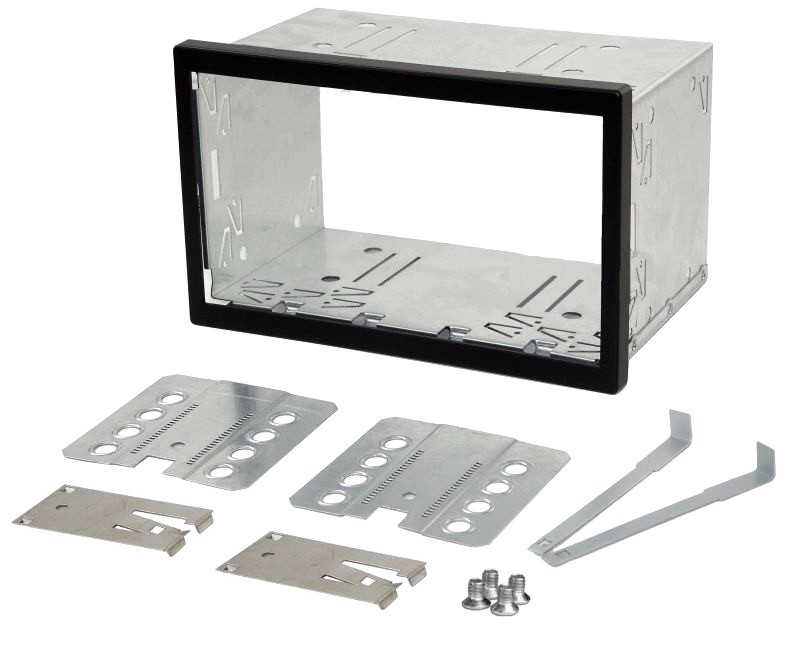 Replacement Double DIN Kit Car Stereo Radio Sleeve Cage 100mm Box universal unit