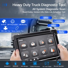 ANCEL X7HD Heavy Duty Truck Diagnostic Tool Full System DPF ABS ECU Rest Scanner