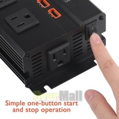 6000W 5000W 4000 Watt Pure Sine Wave Inverter For Off Grid Solar Panel Kit 4 USB