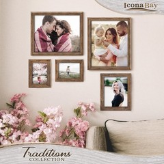 Icona Bay – 11×14 Chestnut Brown Picture Frame – Rustic 11×14,