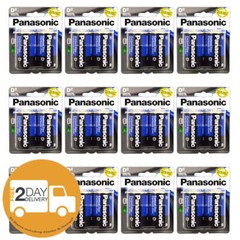 24 PCS Size D Panasonic Batteries Super Heavy Duty Power Zinc Carbon Battery