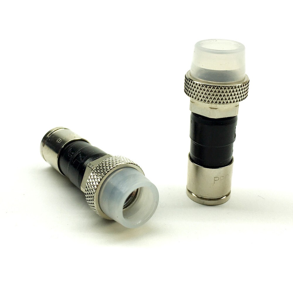 100 Pieces RG6 BELDEN PPC EX6XLWSPLUS Weather Boot Coaxial Compression Fittings