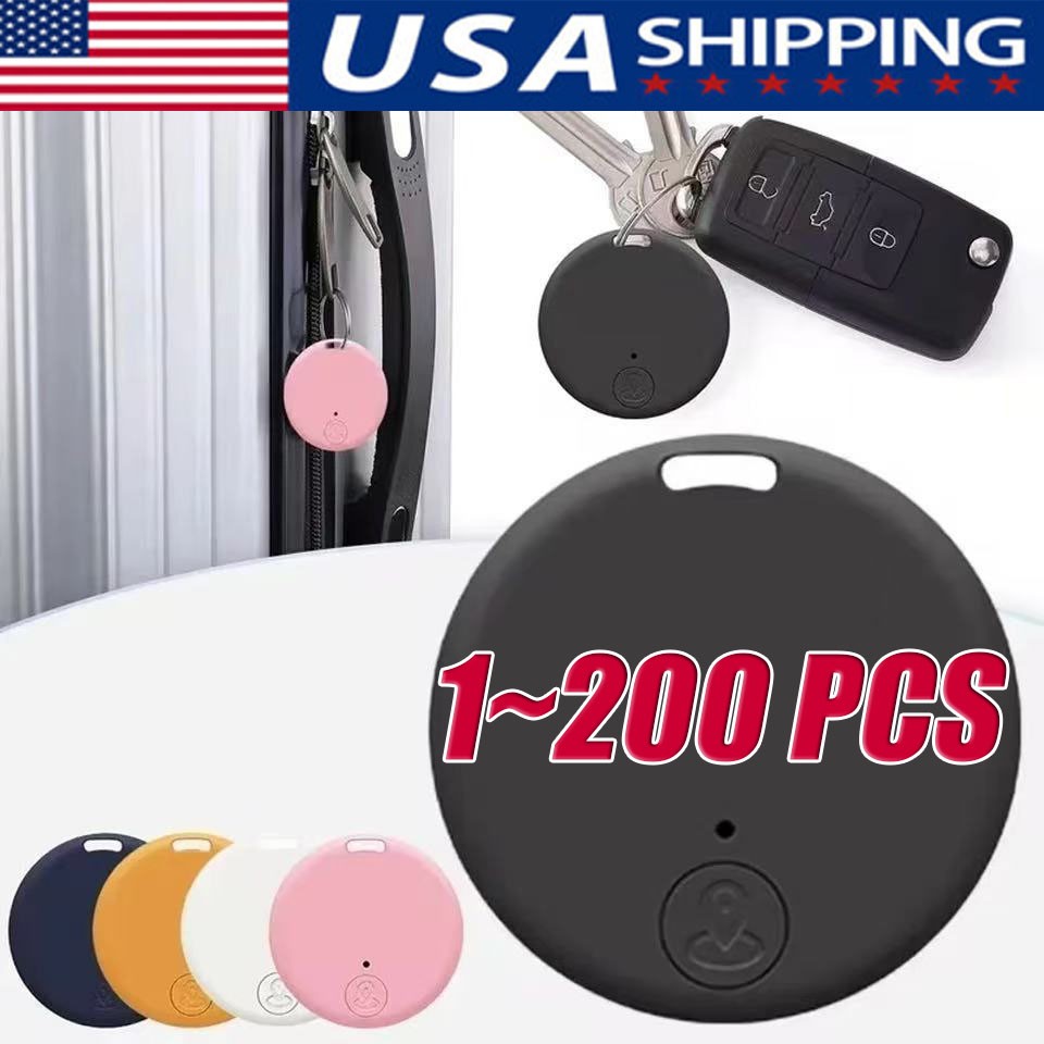 Bluetooth Mini GPS Tracking Air Key Tag Child Pet Finder Location Device LOT