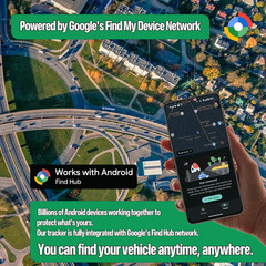 Magnetic Hidden GPS Tracker for Vehicles – Long Battery Life, No Subscription…