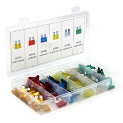 120Pcs Car Medium Blade Fuse Assortment Assorted Kit Blade Auto Truck Automotive