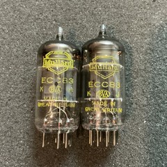 Rare NOS Yellow Mullard 12AX7 ECC83 Tubes MATCHED I61 12AX7A B339 7025 L@@K!