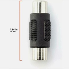 10 Pack Video Female Jack Coupler Adapter Connector AV RCA Audio