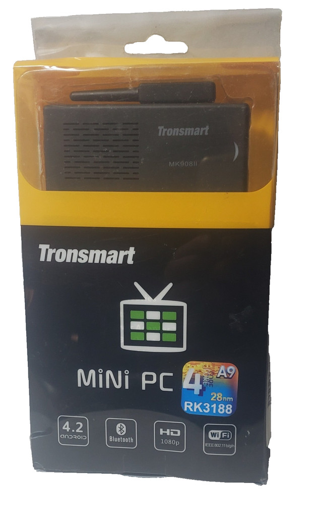 Tronsmart MK908II Quad core 1.6 GHz Mini PC Bluetooth HD 1080p 2GB RAM WI-FI