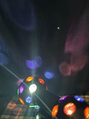 Vintage 2000s Double Disco Rotating Balls KDS-874 S5