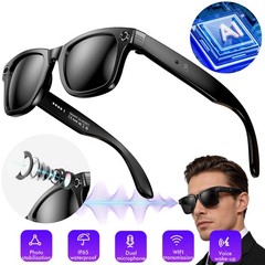 AI Smart Camera Glasses with Video Recording & Camera Intelligent AI Translation