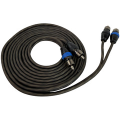 Sky High Car Audio Twisted OFC RCA Cable 2 Channel Car Audio Interconnect