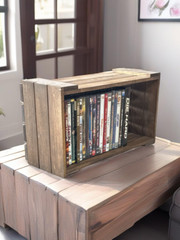 Darla’s Studio 66 DVD Holder Wood Crate