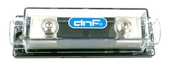 DNF 4 GAUGE AWG ANL FUSE HOLDER 1 HOLE IN 1 HOLE OUT + FREE 150 AMP ANL FUSE