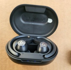 JLab JBuds Air Sport True Wireless Bluetooth Earbuds Charging Case Only— Black