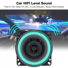 VO-402 PAIR 4” 100W 2 Way Car Door Mount Audio HiFi Coaxial Speakers 90Hz-20KHz