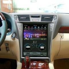 12.1” Android 9.0 Radio Tesla Vertical Screen Car Gps For Lexus Ls460 2006-2012