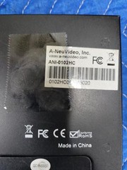 A-NeuVideo ANI-0102HC HDMI 2 port Splitter Amplifier by Cat5 (78-186-10)