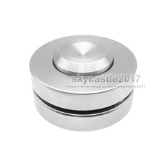 4x 46mm Stainless Steel Speaker Spike Pad Damping Steel Ceramics Ball Stand Feet