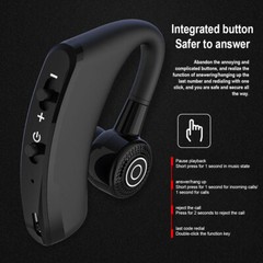 Bluetooth 5.2 Wireless Earbuds Ear Hook Driving Trucker Earbuds Noise Cancelling