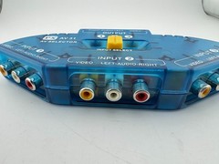 PV AV31 AV Selector Composite RCA Selector Box Switch Splitter Blue