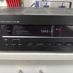 TEAC AG-790A 2-channel 100W AM/FM Stereo Receiver Tested No Remote Works