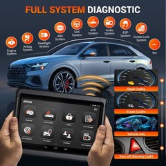 ANCEL X6 Car Diagnostic Tool Bidirectional All Systems OBD2 Scanner Code Reader