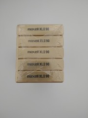 *SEALED* MAXELL XLII 90 5-PACK Blank Audio Cassette Tapes (Ideal For CD) NEW