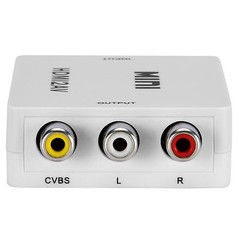 Compact HDMI to AV Converter