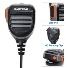 USA Waterproof Speaker Microphone For Baofeng UV-9R PLUS BF-A58 UV-9R PRO Radios