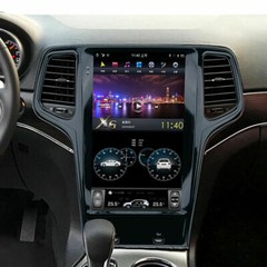 Android 9.0 Radio Vertical Screen Gps Carplay For Jeep Grand Cherokee 2011-2013