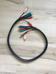 Monoprice Premium 5-RCA Component Video/Audio Cable Gold-Plated 2FT