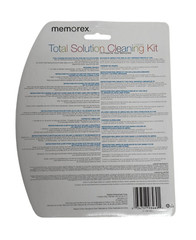 MEMOREX Total Solution CD DVD Compact Disc and Players Cleaning Kit Cleaner Lens