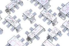 4 Way TV Splitter 5-2300 MHz Coax Cable Adapter for RG59 RG6 HDTV Satellite