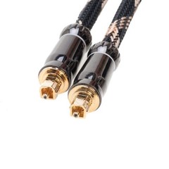 2-Pack- 6FT Premium Toslink Digital Optical Audio Cable SPDIF Fiber Optic Cord