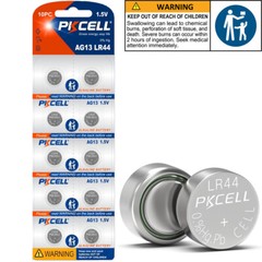 10-100X LR44 Button Cell 1.5V Alkaline Battery AG13 A76 357 Watch Toy Calculator
