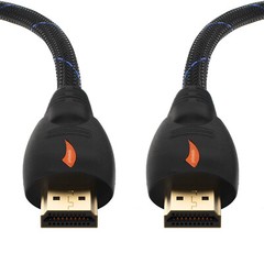 Braided-Short&Long Ultra HD HDMI Cable US Lot – 3Ft 6Ft 10Ft 25Ft 30Ft 50Ft 66Ft