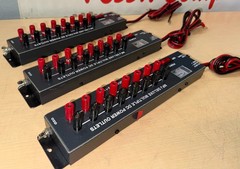 MFJ-1116 15 AMPS 8 outputs Deluxe Multiple DC Power Outlets Power Strip