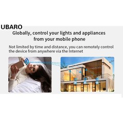 Mini Intelligent WiFi Breaker For Household Use White Premium