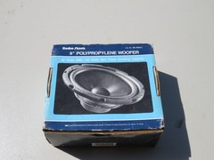 Radio Shack 8 inch Woofer 40-1024A, 50 Watts RMS,100 Watts Polypropylene Woofer