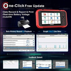 2026 LAUNCH CRP123I V3.0 Elite ABS SRS OBD2 Code Reader Car Diagnostic Scanner