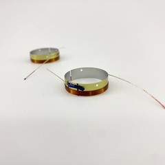 2 Aft Voice Coil For Focal T122, TC120TDX, TC90TDX Tweeter 8Ω Aluminum Former