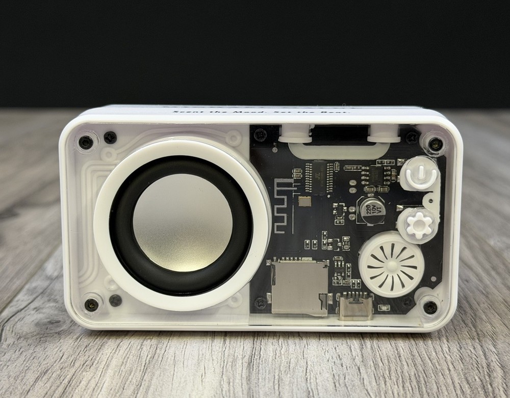 Michael Malul The Mech Speaker V1 Small Steel Cannon Bluetooth 5.3 RGB NEW