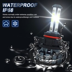 For GMC Yukon 2007-2014 – 6000K White LED Headlight Hi/Lo Beam Fog Light Bulbs